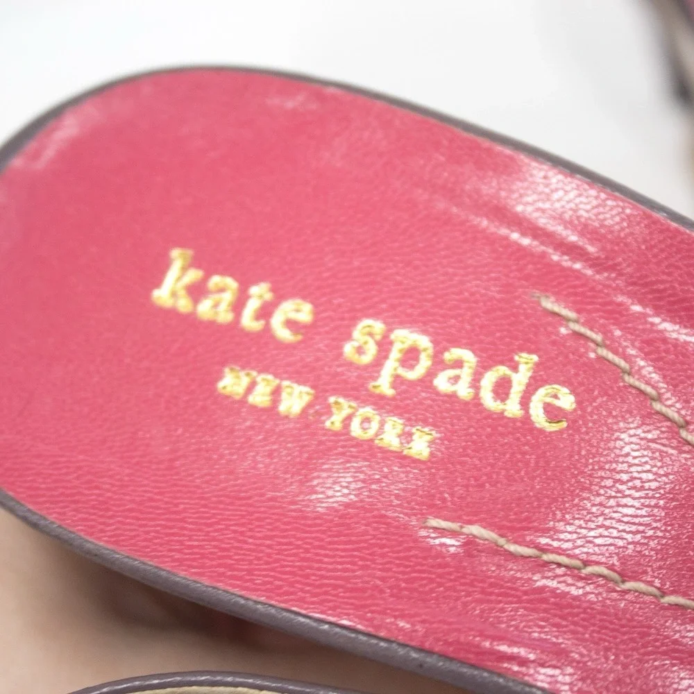 Kate Spade Shoes | Kate Spade Leather Stilettos in Mauve/ Pink Women's Size 9.5 - Picture 10 of 12
